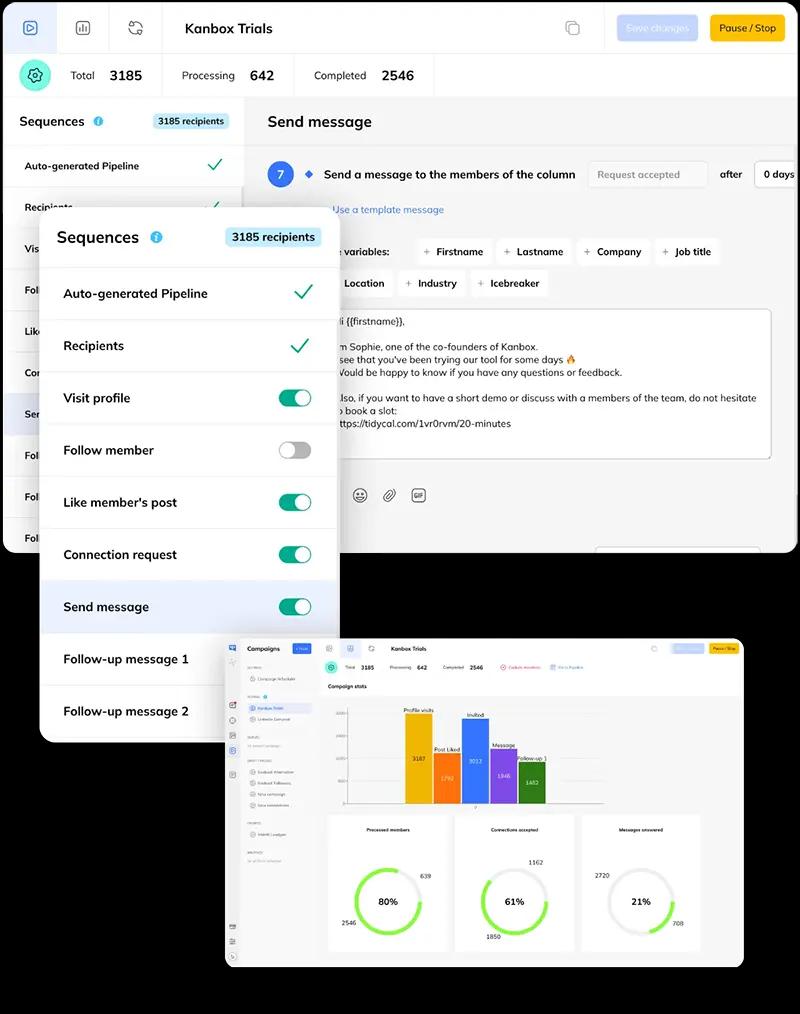 Multi-Channel LinkedIn Email Outreach