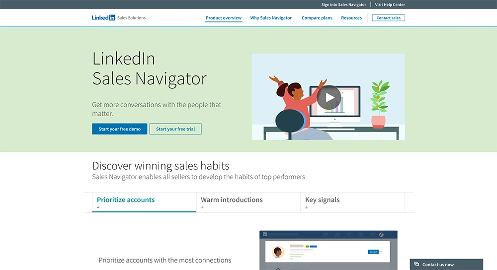 LinkedIn Sales Navigator Solution