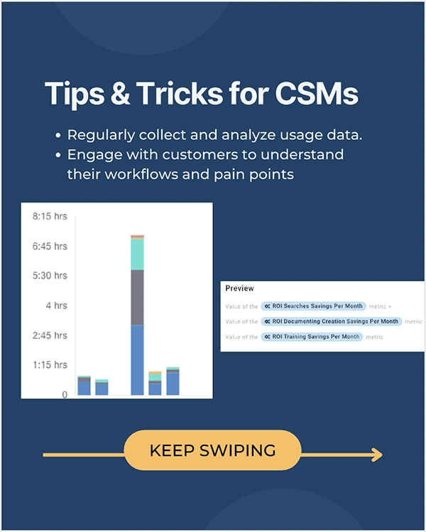 Share data or statistics in a visually appealing format