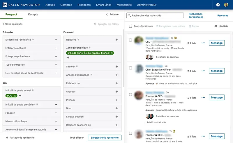 Un tutoriel complet pour réussir avec Linkedin Sales Navigator, le tutoriel 2024