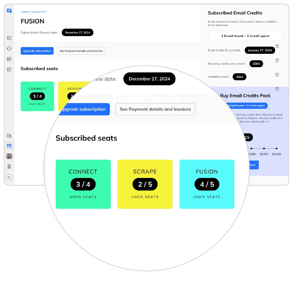 Team Subscription Flexibility