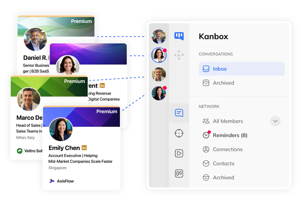 Connect LinkedIn Accounts